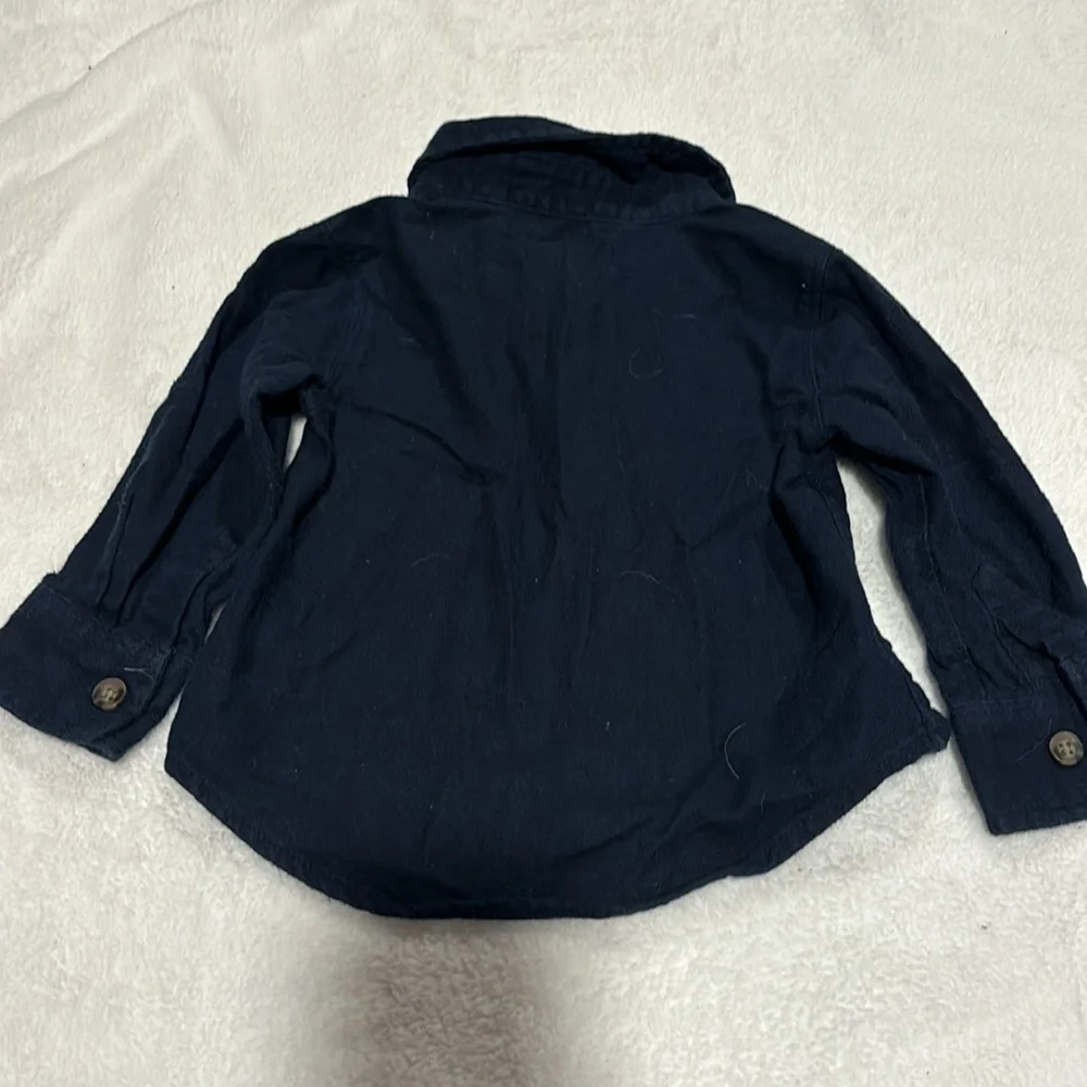 Old Navy 12-18 months long sleeve button down polo collared shirt